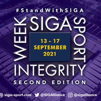 ACT speaks at the SIGA Sport Integrity Week