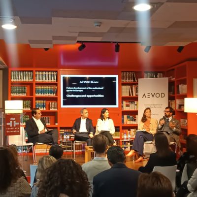 ACT speaks at the AEVOD event on ‘Future development of the audiovisual sector in Europe: challenges and opportunities’
