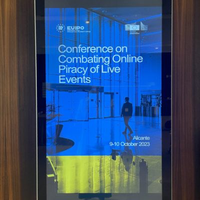 ACT attends the EUIPO high-level conference on ‘Stepping up the fight against online piracy of sport and other live events’