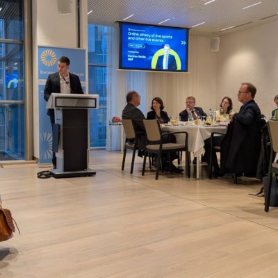 ACT and the Live Content Coalition co-organise with the European Internet Forum a breakfast discussion on online piracy