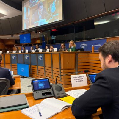 ACT speaks at the EP CULT stakeholder dialogue on AgoraEU