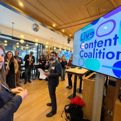 ACT attends the LCC walking dinner on online piracy of live events