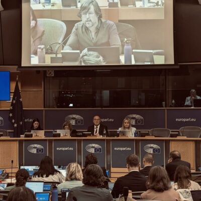 ACT speaks at the EP stakeholder meeting on the Cultural and Creative Sectors in the Age of AI